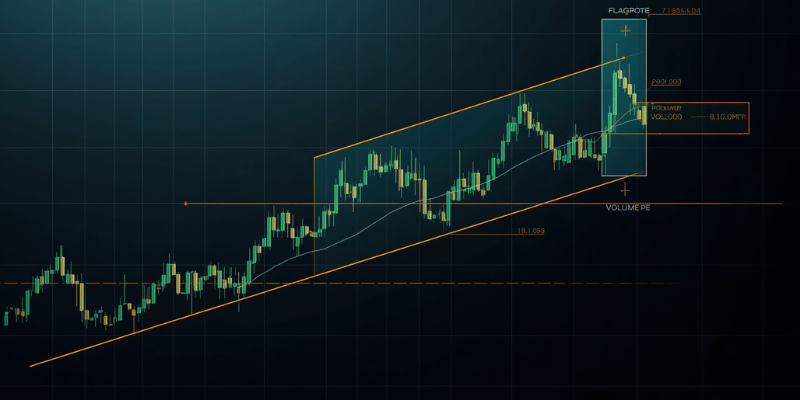 bull flag pattern - ultima markets